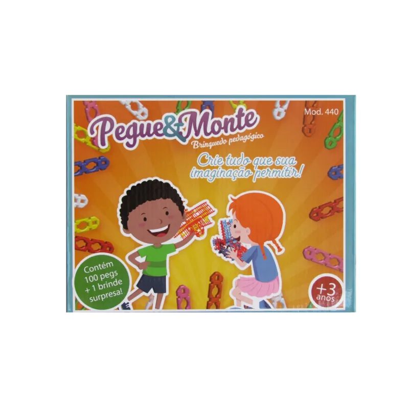 Foto de Pegue&Monte Palitos Mágicos 100 pçs
